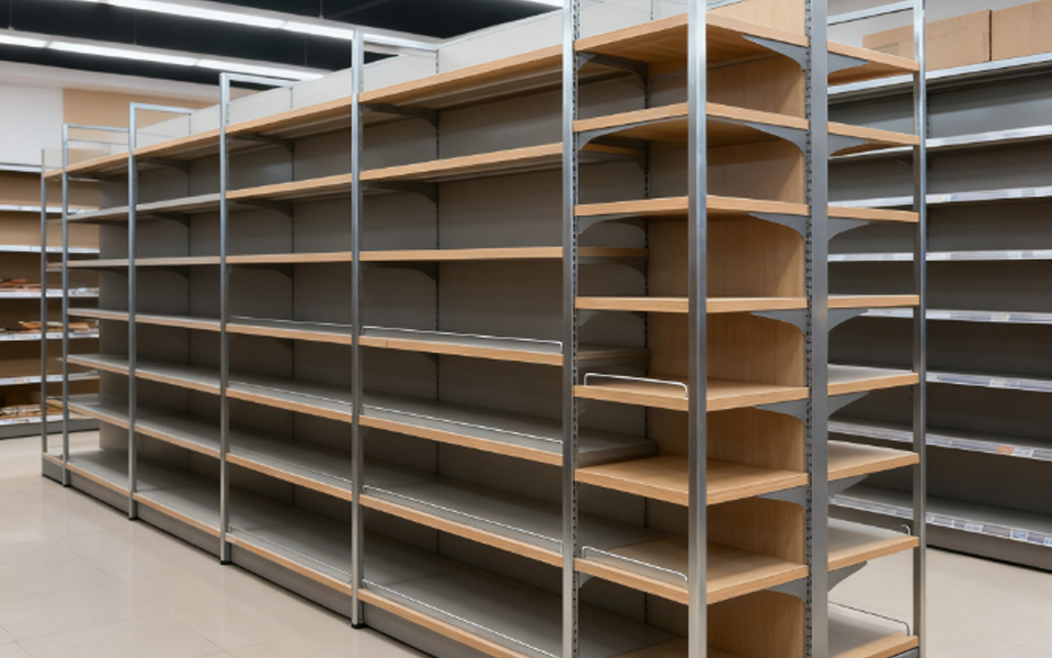 Supermarket Shelving Display